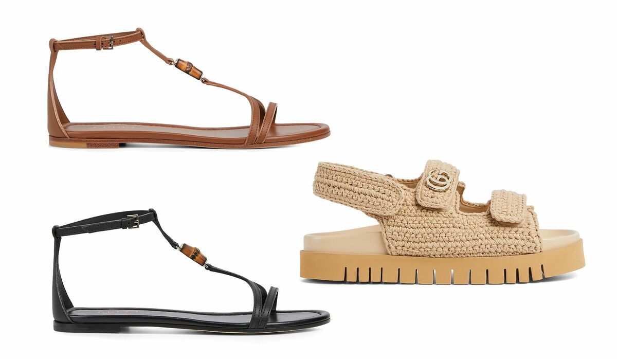 【完売必至】グッチ おしゃれな足元完成♪G柄ストラップサンダル img_f4a4df4682104525a4d492f16b