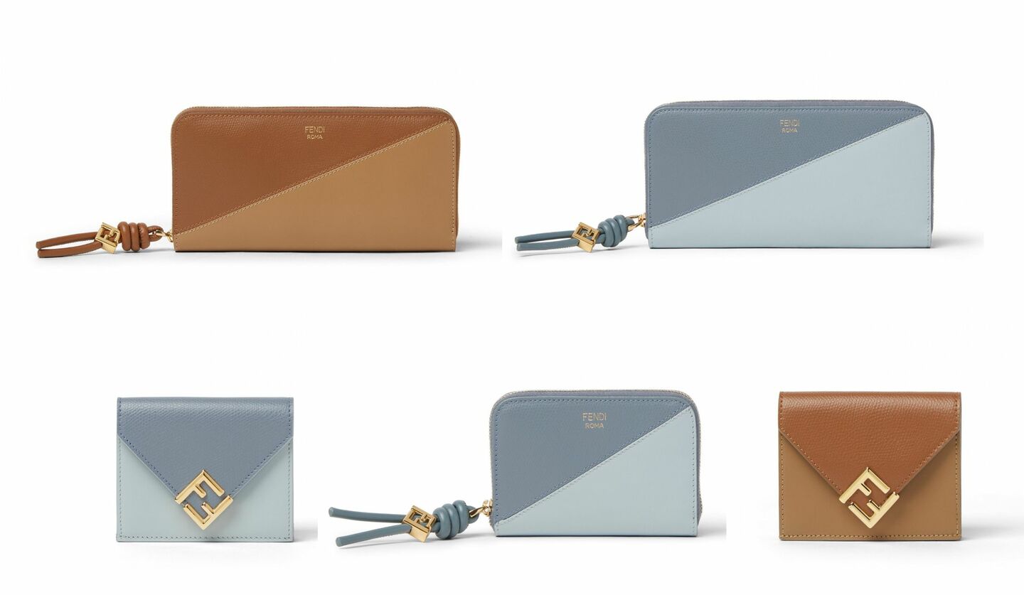 洗練バイカラーがモダンな「フェンディ」の新作財布3選