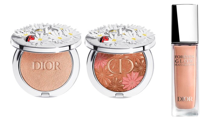 「ディオール」のサマー コレクション 2026「ディオリビエラ」ディオールスキン フォーエヴァー グロウ ルミナイザー＆ヌード ブロンズ グロウ＆グロウ マキシマイザー