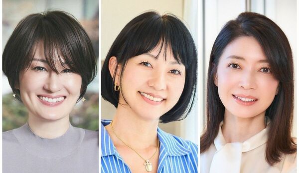 40代に似合う【黒髪、暗髪×ストレートヘア】