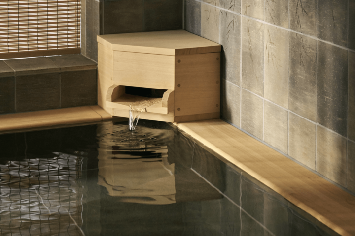 「ふふ 東京 銀座」の客室温泉風呂