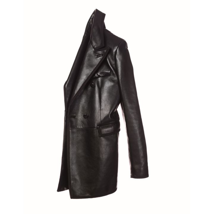 ジャケット［ラムレザー］￥690,000（イヴ・サンローラン〈サンローラン バイ アンソニー・ヴァカレロ〉）　[Precious2018年9月号111ページ] 