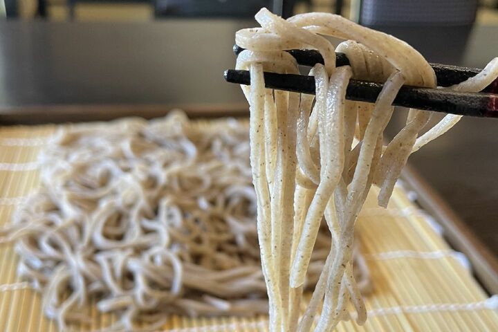 蕎麦のアップ