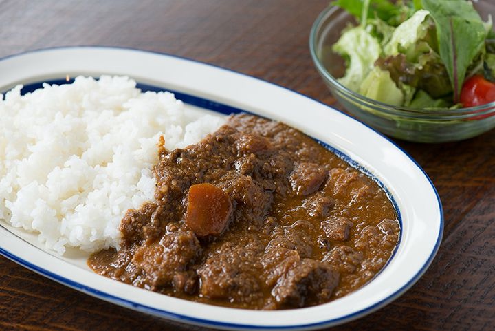 ハチミツと野菜の甘みが特徴的な「六甲山のやまみつカレー」¥1,100(税込)