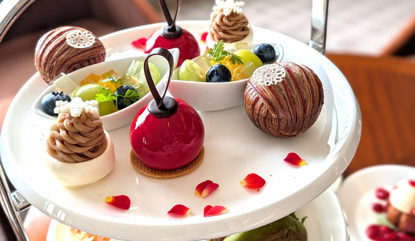 「帝国ホテル 東京」の「Holiday Afternoon Tea “LUXE”」の画像