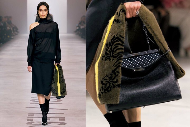 フェンディのコレクションルック