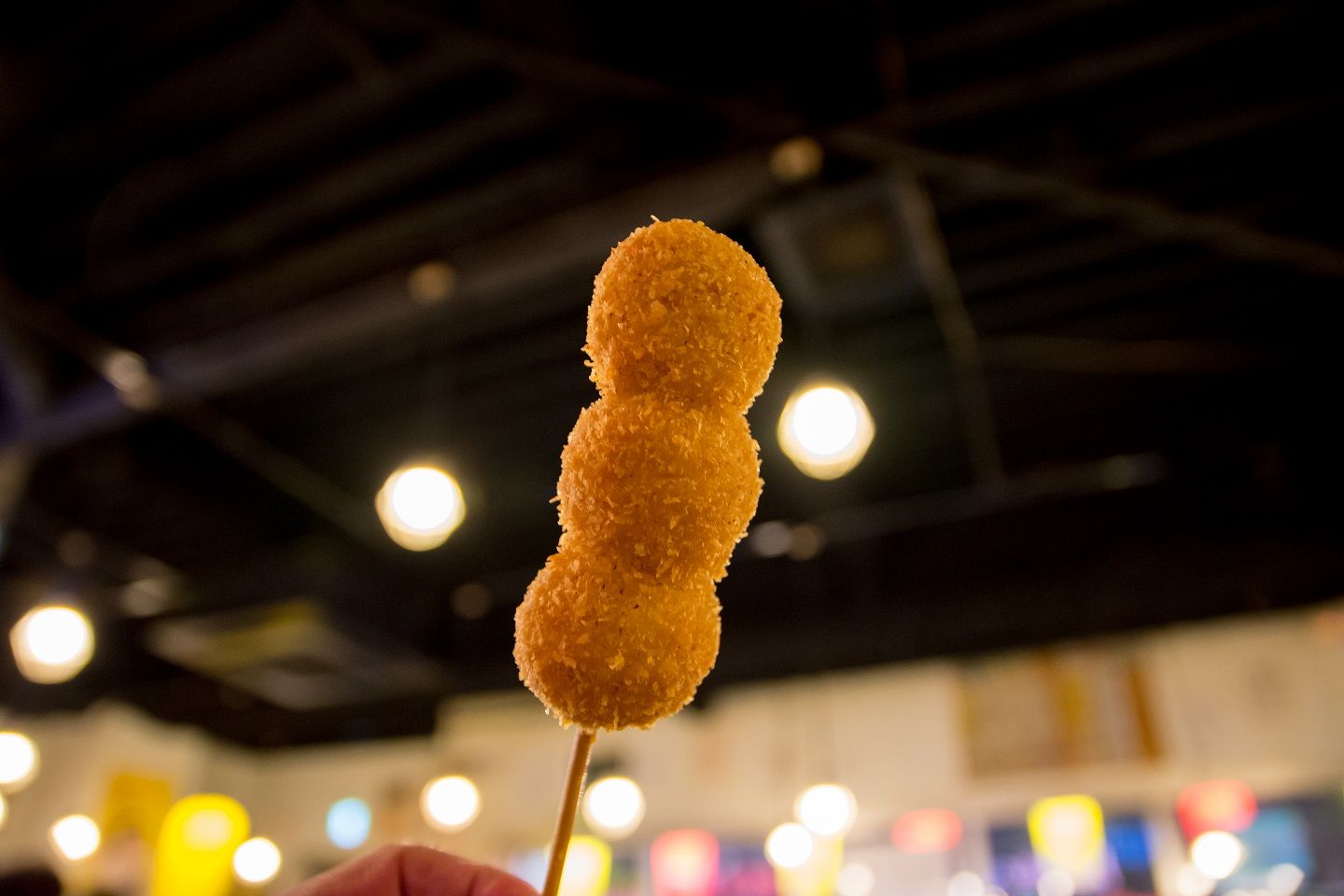 串からはずす? 串から直接食べる?