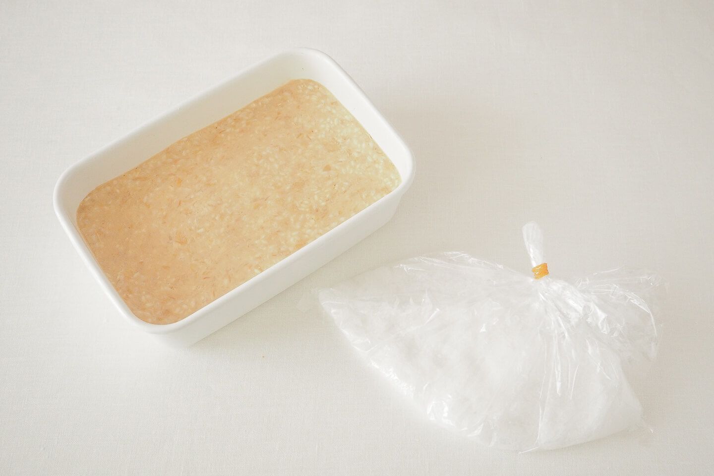 詰めた味噌
