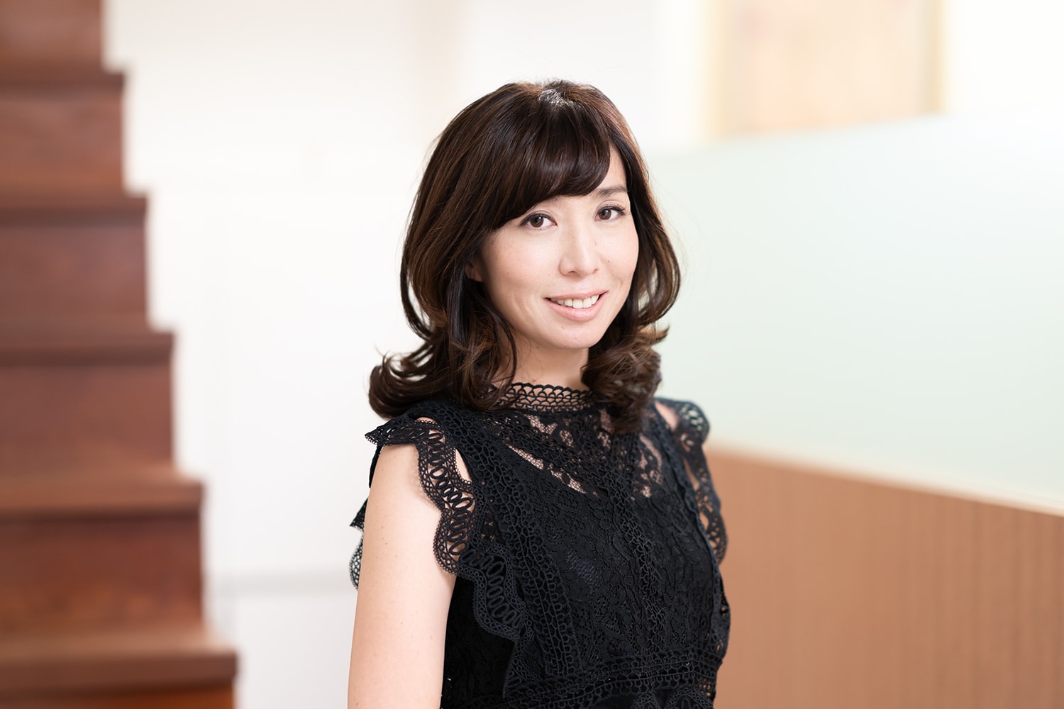■顔周りに明るいハイライト