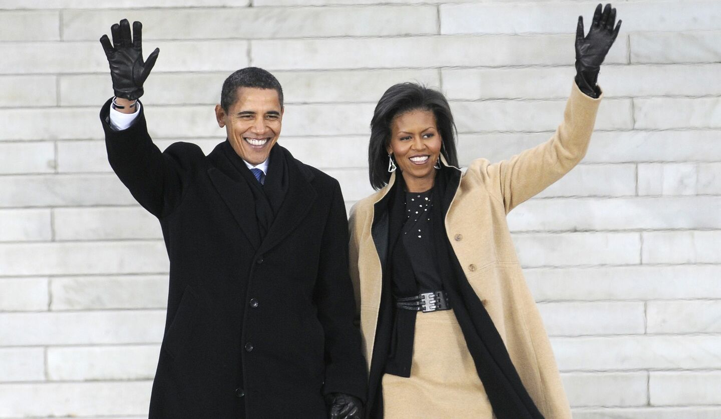 バラク・オバマ元大統領とミシェル・オバマ夫人