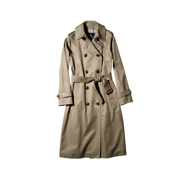 コート「リッチモンド」［素材：綿100％、着丈：101cm］￥134,000（コロネット〈グレンフェル〉）　[Precious2018年10月号78ページ] 　