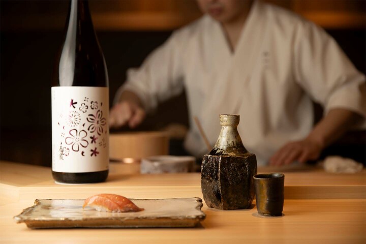 鮨と日本酒のペアリング