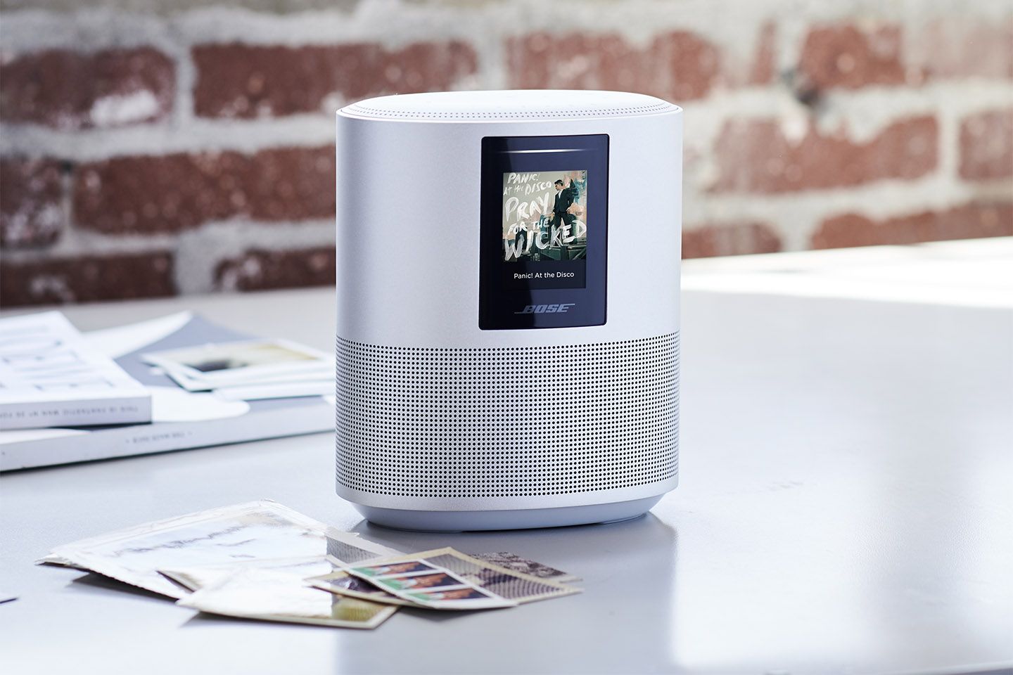 「Bose Home Speaker 500」¥47.000【高さ20.4×幅17×奥行き11cm】