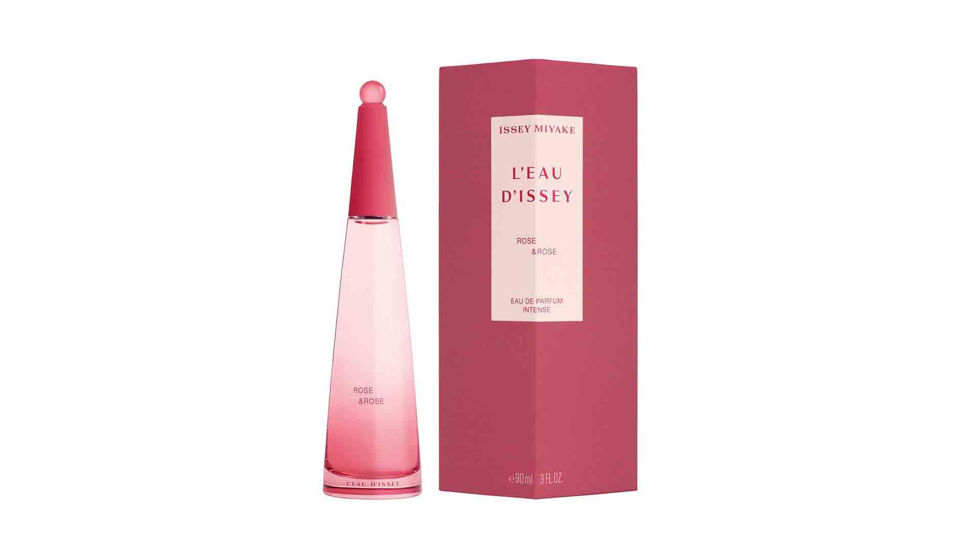 イッセイ ミヤケ『ロードゥ イッセイ ローズ&ローズ オードパルファム インテンス』●25ml ¥8,600・●50ml ¥12,600・●90ml ¥14,900 香調:フローラル フルーティ