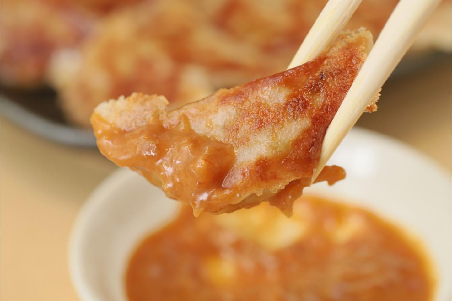 味噌だれは少し酸味があるマイルドな味わい。