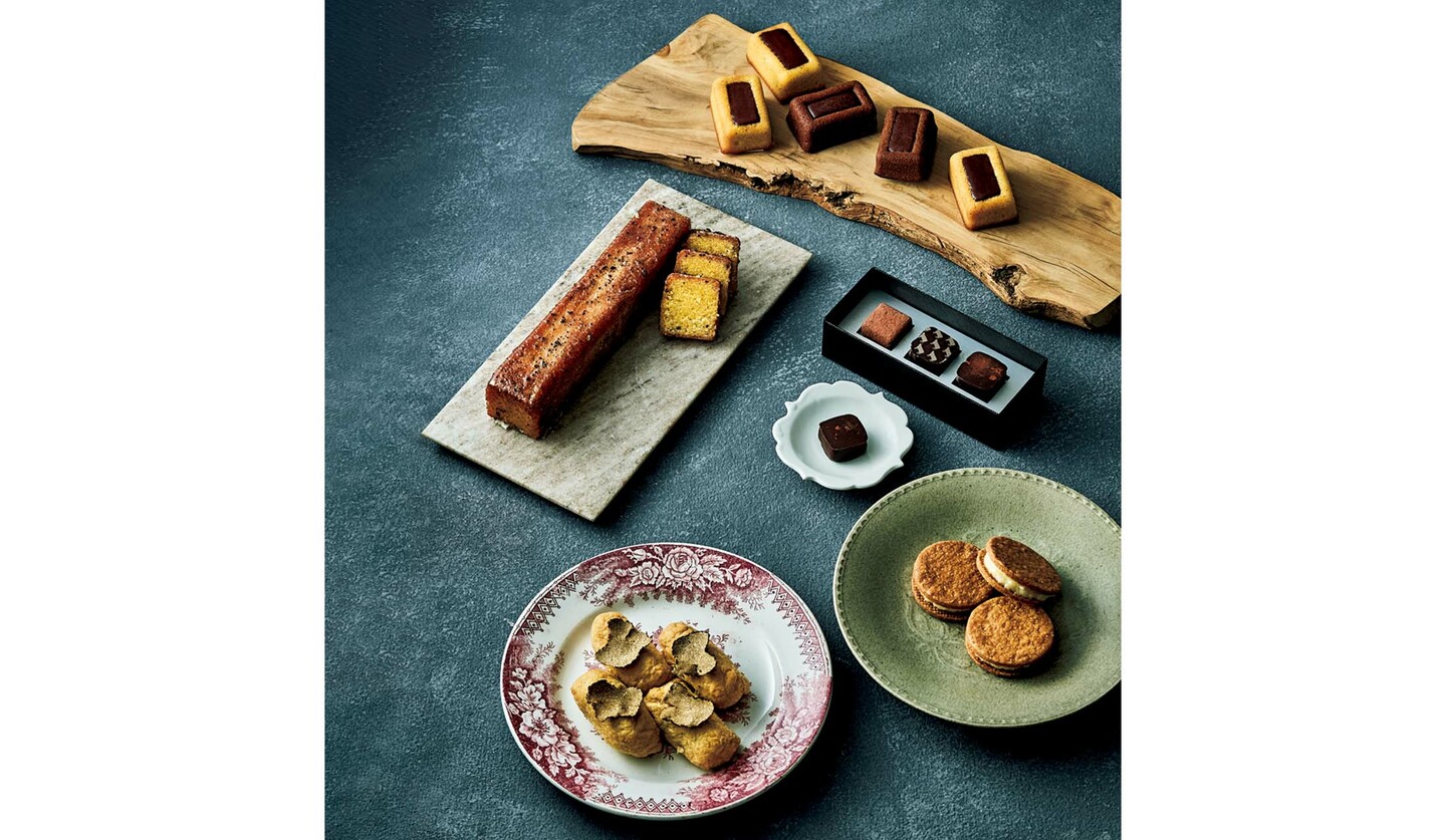 トリュフが香るお菓子5品