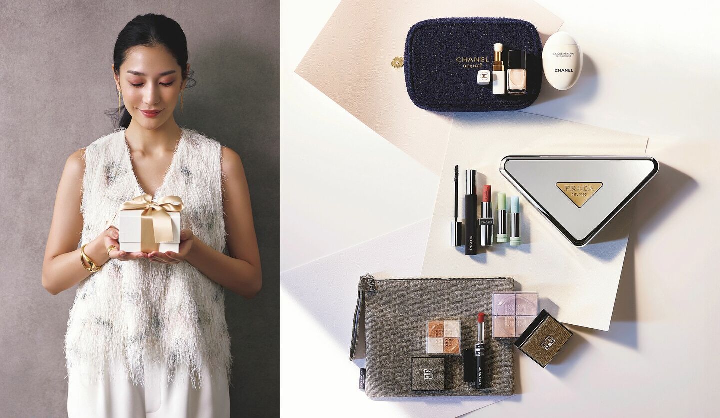 シャネル、プラダ ビューティ、ジバンシイのホリデーコレクションのアイテム画像