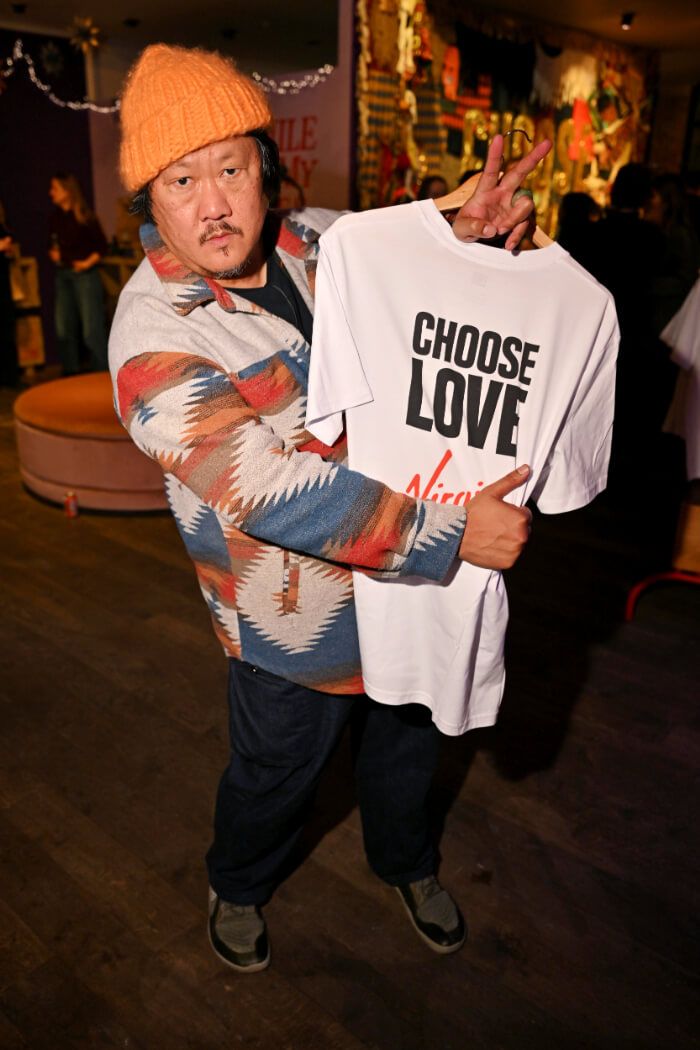 2025年11月19日、ロンドンで開催された「Choose Love x Virgin Remastered Collection」。