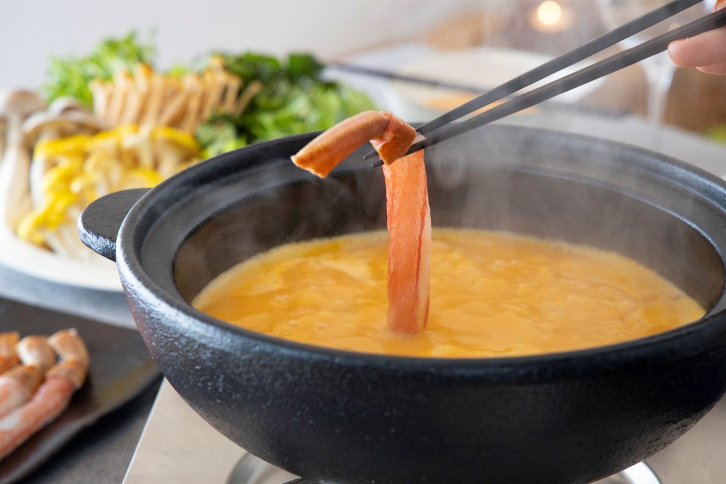 「蒼作和食 順」の濃厚うにしゃぶセット