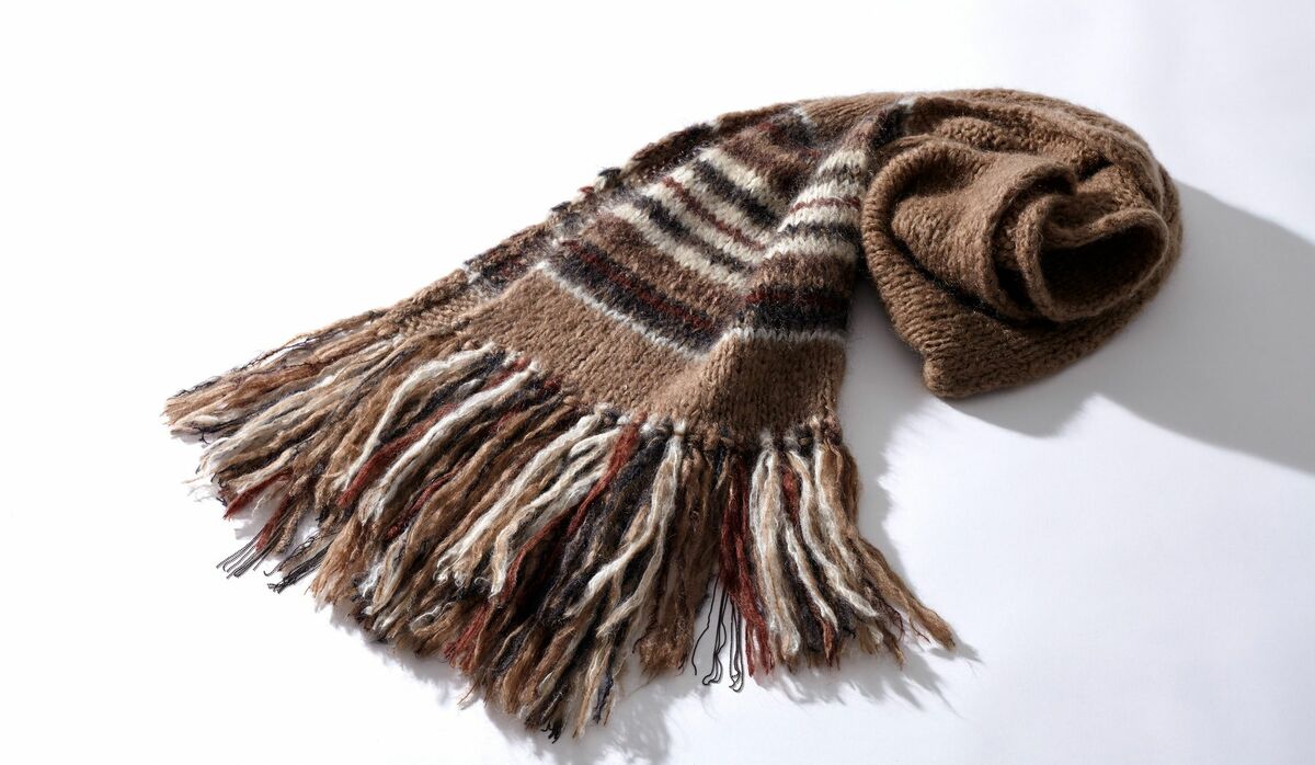 M71★美品★極上スパンコールつき カシミヤ＆シルク ストール ブルネロクチネリ BRUNELLO CUCINELLI - M71☆美品☆極上スパンコールつき カシミヤ
