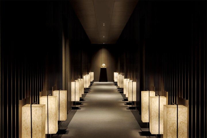 ザ・リッツ・カールトン京都 「ラ・プレリー SPA」へ向かう回路