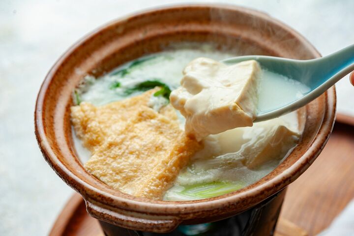 温泉湯豆腐