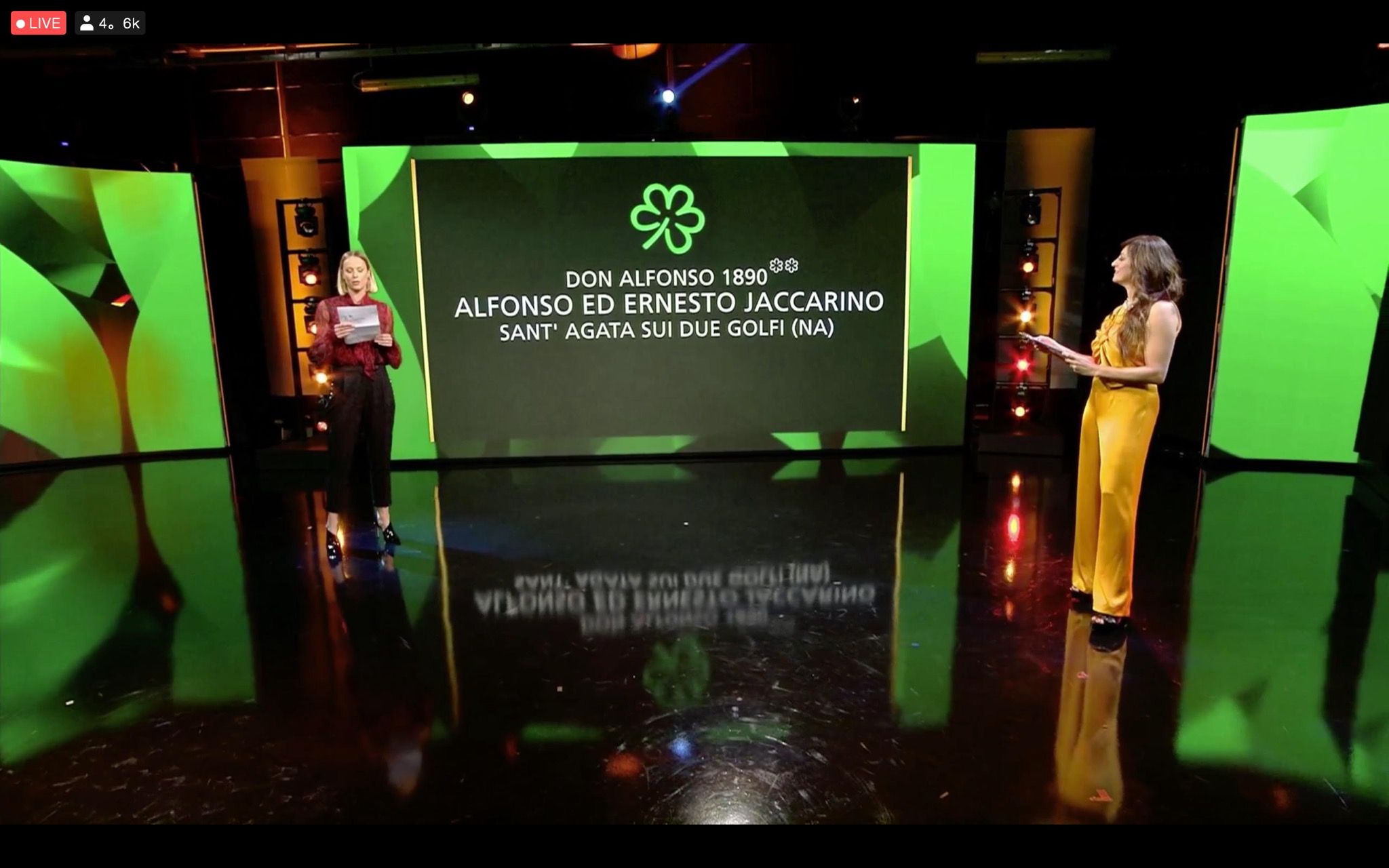 ミシュラン・イタリア史上初めて導入された「緑の星」。環境やサステイナビリティを重視する現代の風潮が反映された結果となった。