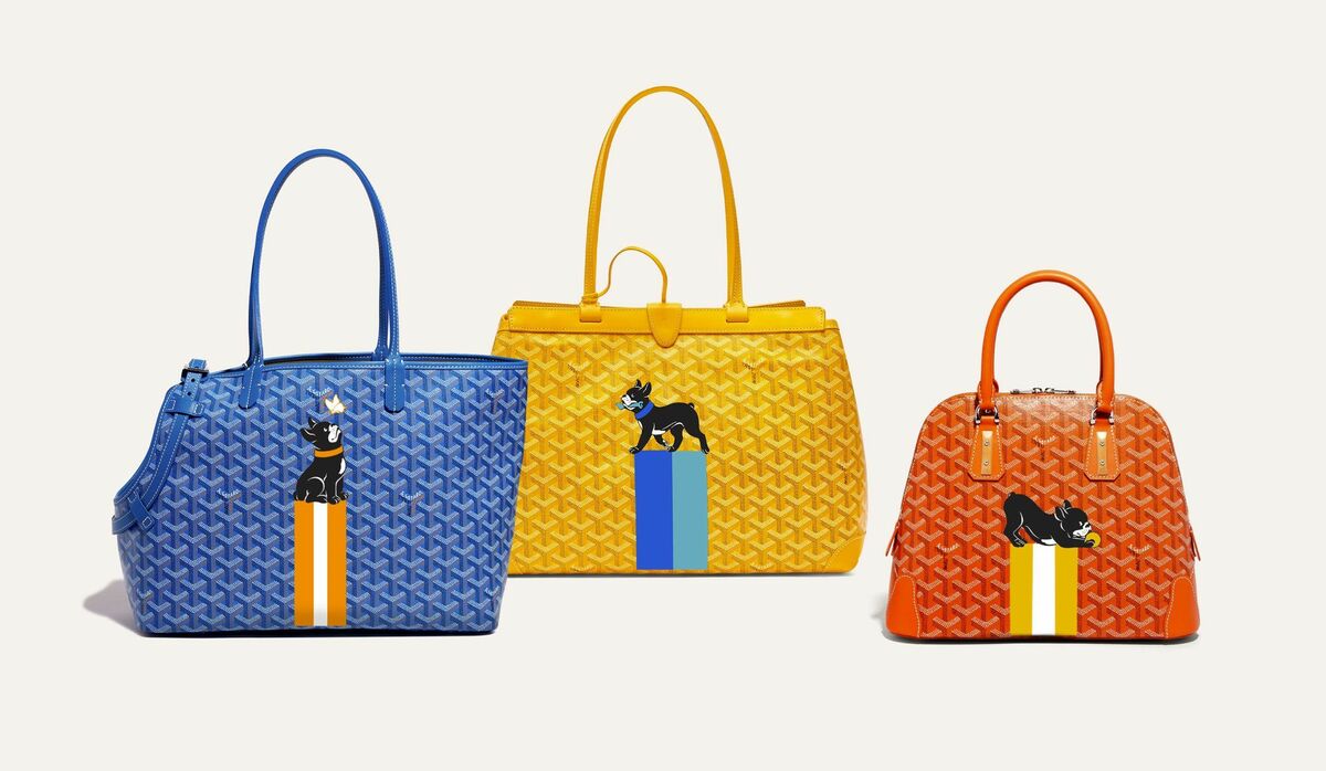 ゴヤールの人気マーカージュ「ユロ」が復活！遊び心溢れる子犬の「ユロ