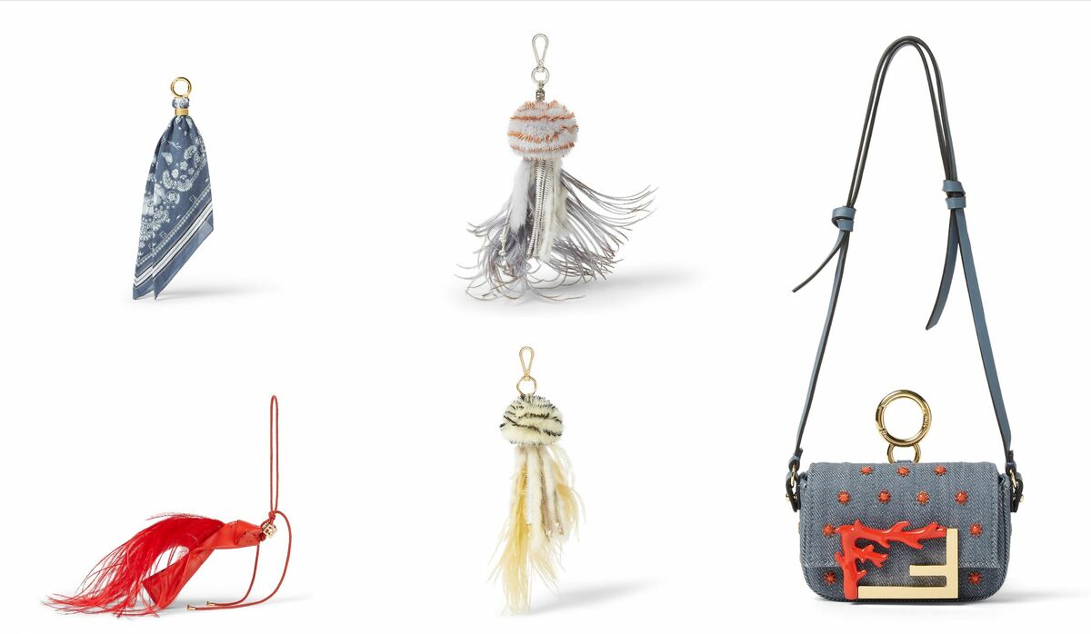 【美品】FENDI　フェンディ　バッグチャーム ウィメンズ デザイナー チャーム・バッグ アクセサリー | FENDI JP