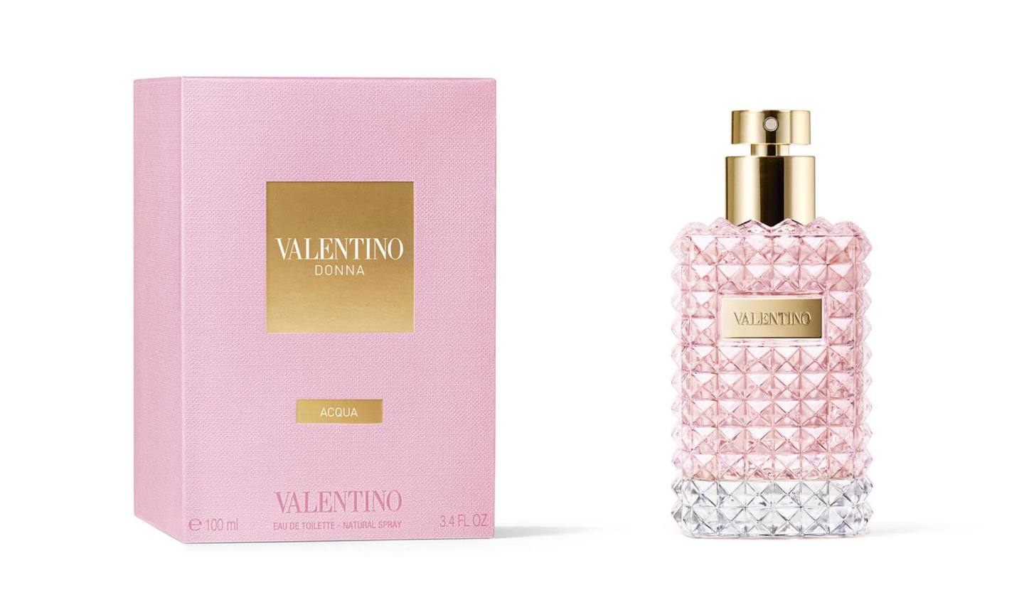 ヴァレンティノの香水ヴァレンティノ ドンナ アクアのパッケージ