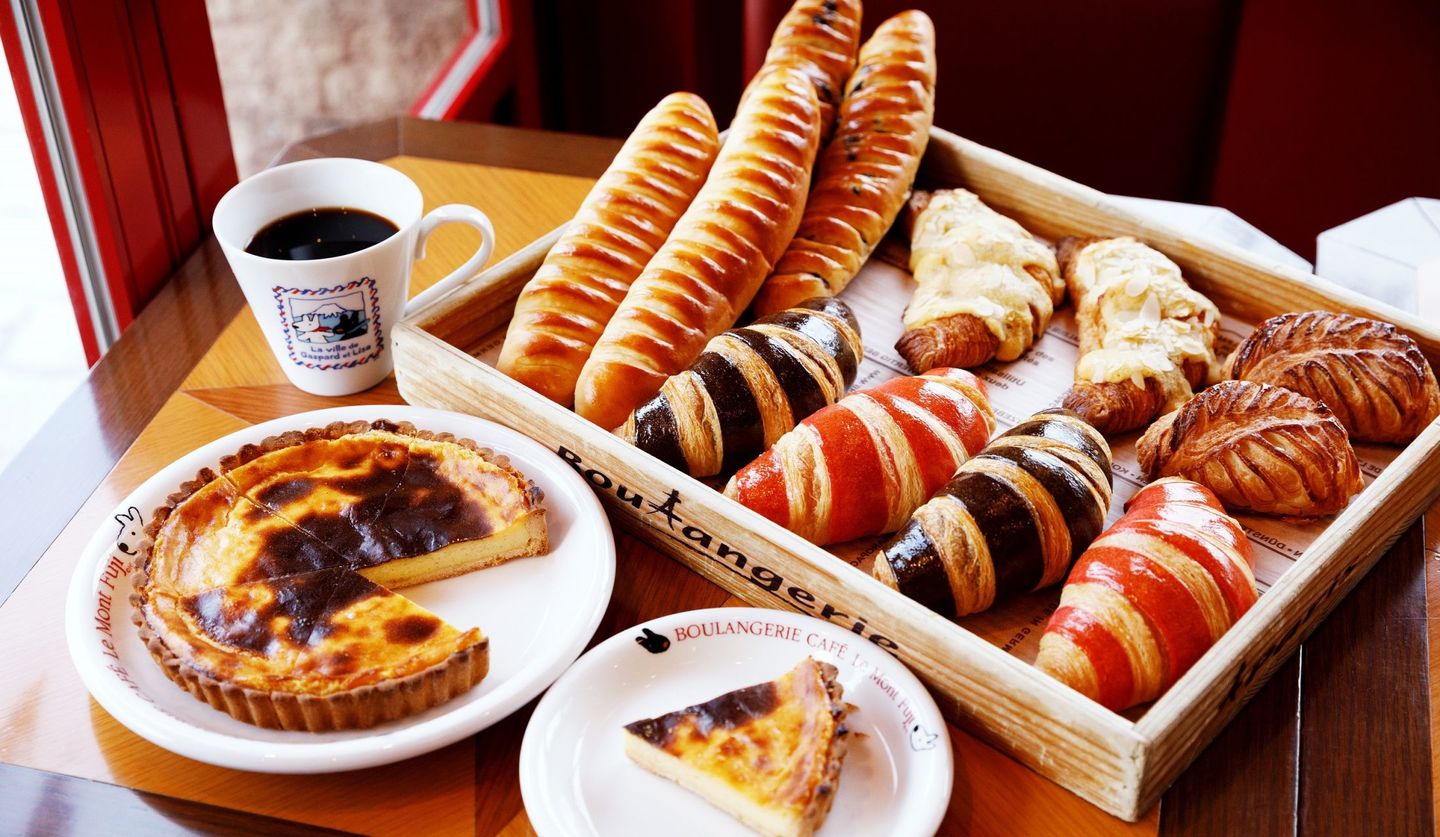 「カフェ ブリオッシュ」で販売される5種類のパン