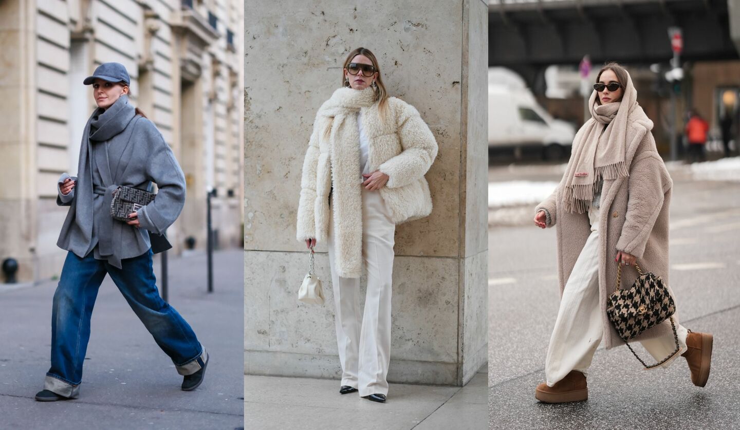 マフラー×アウターの洗練コーデ術3選