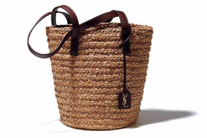 バッグ「パニエ」￥99,000／日本限定【縦28×横25×マチ20cm】（イヴ・サンローラン〈サンローラン バイ アンソニー・ヴァカレロ〉）　［Precious2019年7月号77ページ］