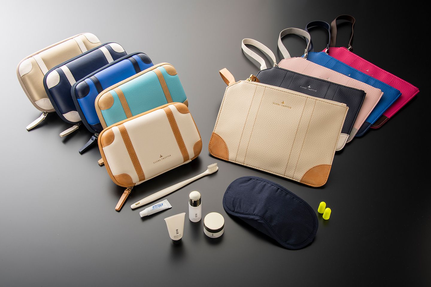 GLOBE-TROTTER×ANA ビジネスクラス専用のアメニティキット