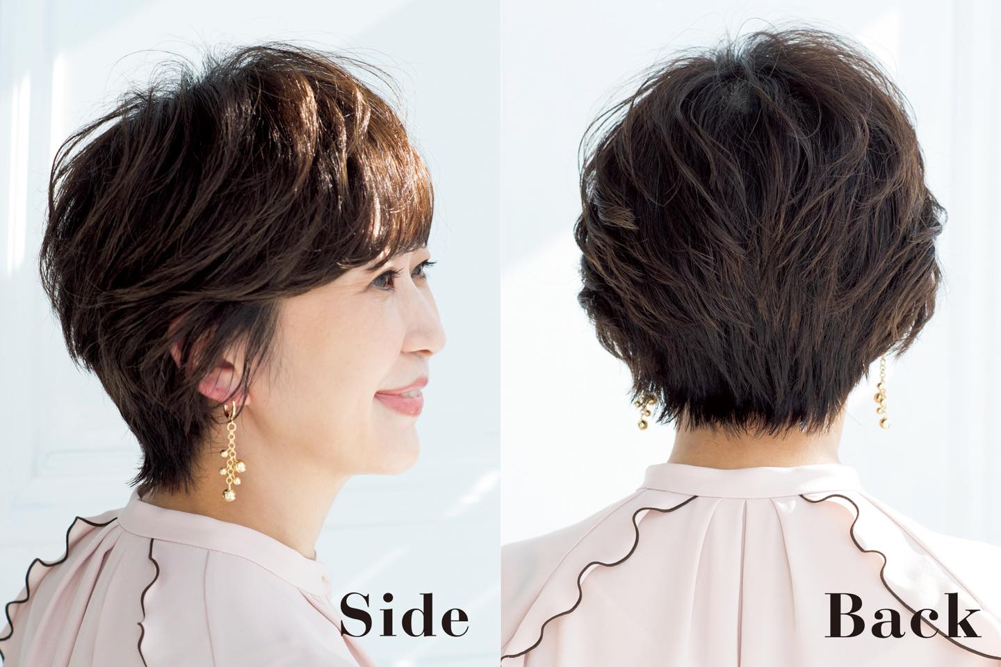 40代 ショートヘア_3,40代 髪型_3,ヘアアレンジ_3
