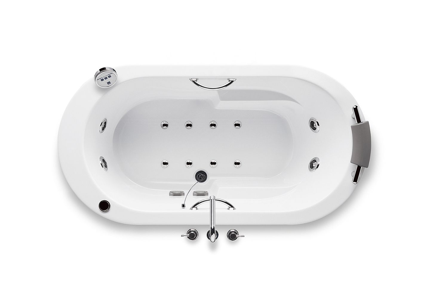 「チェーロ」プレーン:¥1,010,000 、ジェット&ブロア:¥1,660,000~(いずれも税別)|バスタブの定番の形ともいえるオーバルデザイン。スタンダードなタイプは根強い人気です