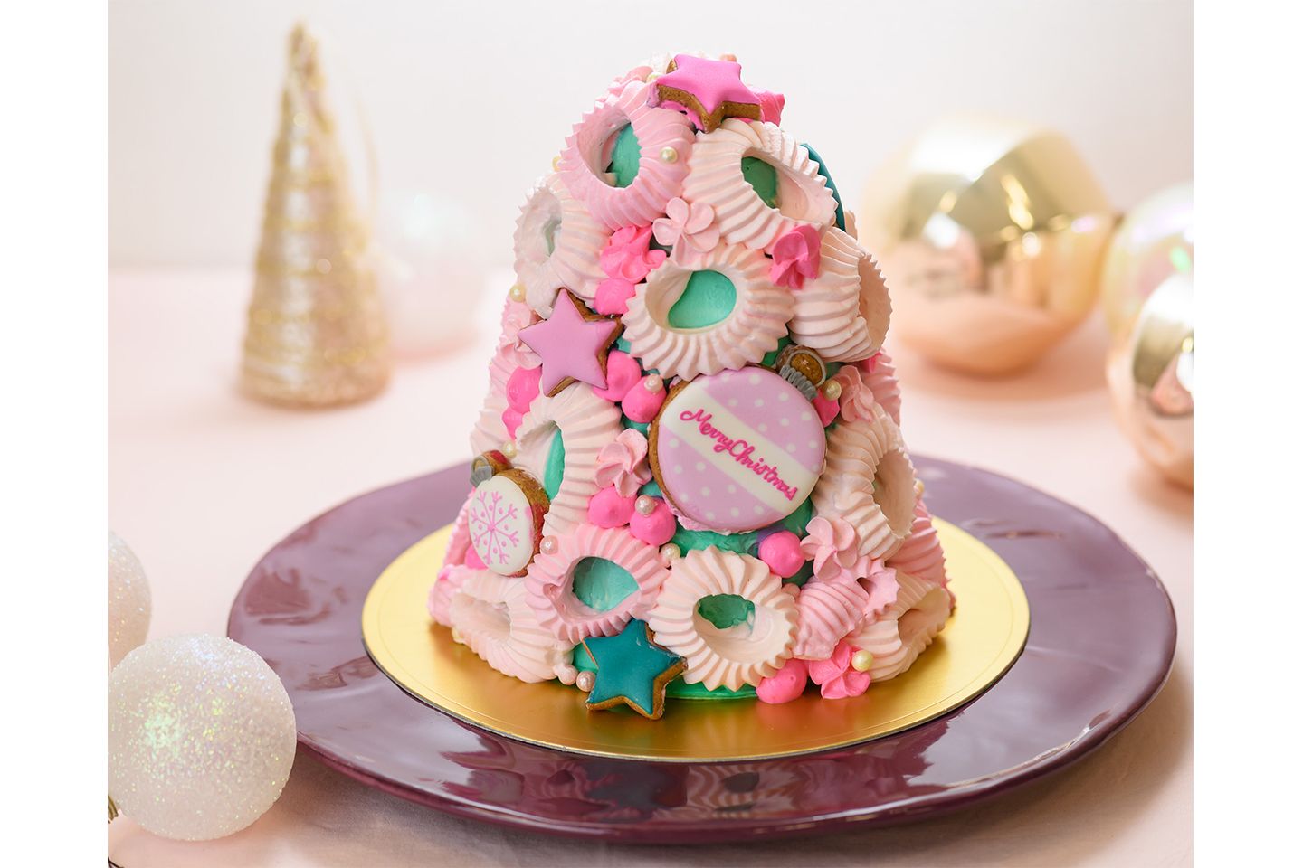 「ピンク クリスマス(Pink Christmas)」 W12cm×H17cm ¥17,280 ※限定30個、渋谷ヒカリエ ShinQs限定