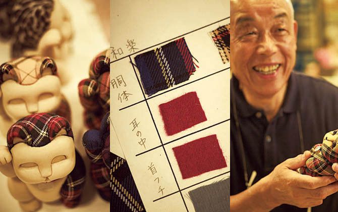 制作を手がけたのは江戸木目込人形(えどきめこみにんぎょう)の伝統技法を守り伝える「柿沼人形」