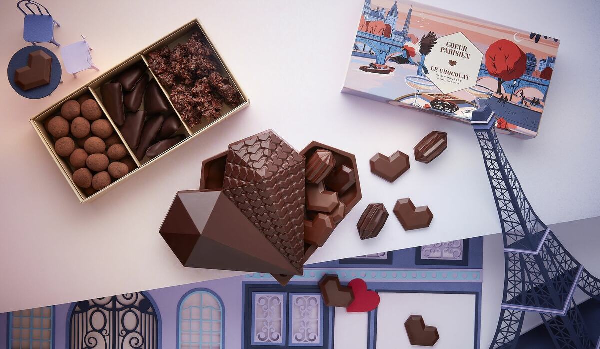 ル・ショコラ・アラン・デュカス」「ル・ビスキュイ・アラン・デュカス