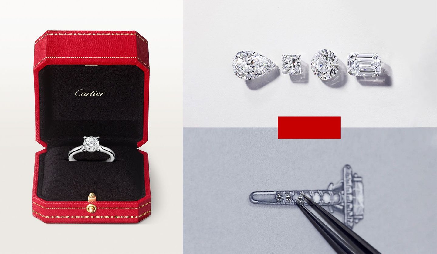 カルティエのダイヤモンドリングのセミオーダーサービス「Set For You by Cartier」