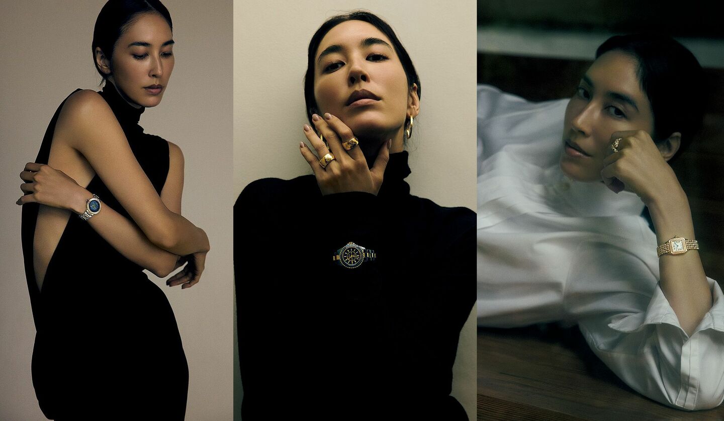 モデルの立野リカさんが纏う2025年を代表する名作ウォッチ