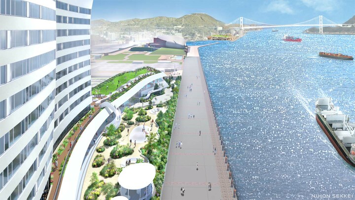 山口・下関に開業する「リゾナーレ下関」の外観