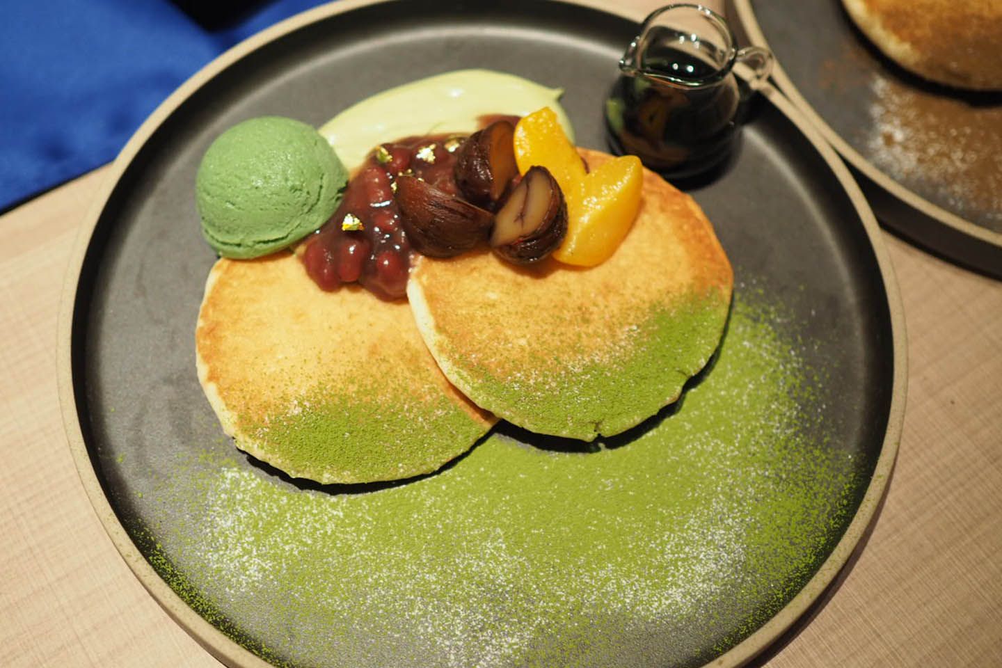 「宇治抹茶パンケーキ」¥1,350