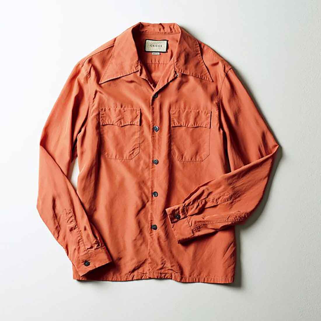オープンカラーシャツ¥125,000(グッチジャパン)撮影/小池紀行(パイルドライバー)