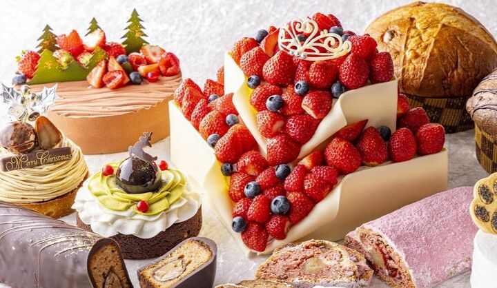 コンラッド東京のクリスマスケーキの画像