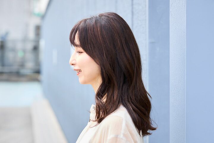 40代 髪型_2,ミディアムヘア_2