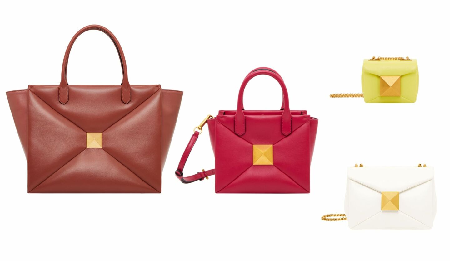 ヴァレンティノを象徴するスタッズがさらに進化！注目の新作バッグ 