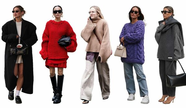 オーバーサイズニット、これで成功！【コーデまとめ】パンツ、スカート、アウターの組み合わせは？