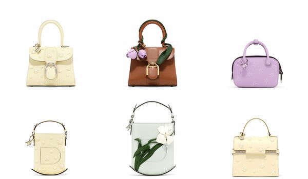 デルヴォーの新作「ランゲージ オブ ネイチャー」コレクションに注目｜アイコンバッグがアール・ヌーヴォーの花を纏って登場